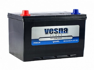 Акумулятор Vesna Power 65Ah 650A R+ Asia 415865