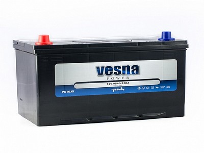 Акумулятор Vesna Power 95Ah 850A R+ Asia 415295
