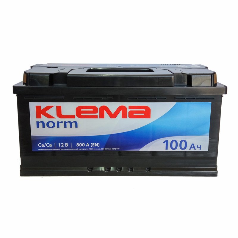 Акумулятор Klema norm 100Ah 840 R+