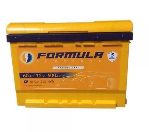 Акумулятор Formula 60Ah 600A L+