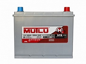 Акумулятор Mutlu Silver Calcium 68Ah 650A R+ Asia