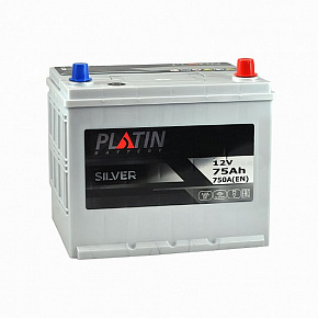 Акумулятор Platin Silver SMF  75Ah 750A R+ Asia 5752178