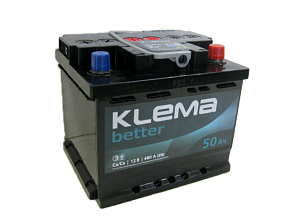 Акумулятор Klema better 50Ah 480A R+