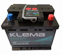 Акумулятор Klema better 50Ah 480A L+